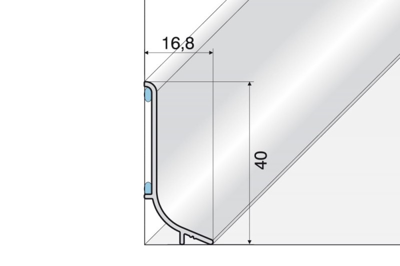 listwa aluminiowa Q63