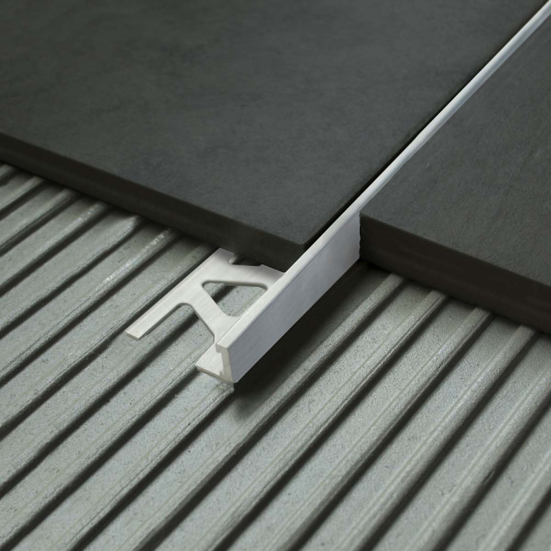 Listwa aluminiowa narożna do płytek 12,5 mm biała  matowa 270 cm Profilitec