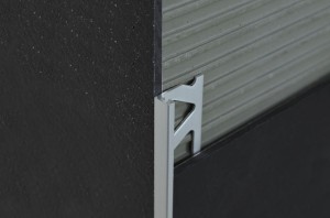 Listwa aluminiowa krawędziowa do płytek 10 mm srebrna matowa 270 cm Profilitec