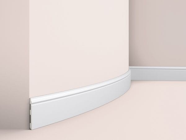 Elastyczna listwa przypodłogowa FL1 Flex NMC 80 x 13 mm aranżacja