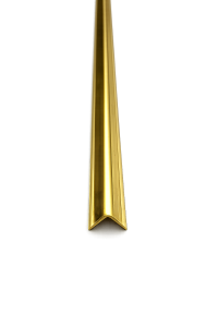 mały kątownik złoty mosiężny 10x10mm