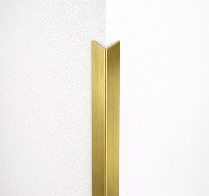 kątownik aluminiowy złoty szczotkowany