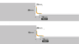 Rysunek do minimalistycznej szczotki tytanowej